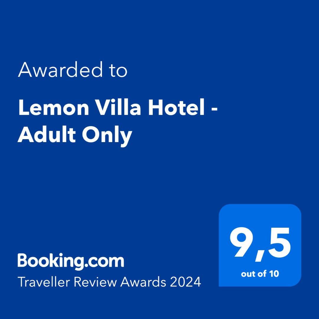 Lemon Villa Hotel - Adult Only Alanya Extérieur photo